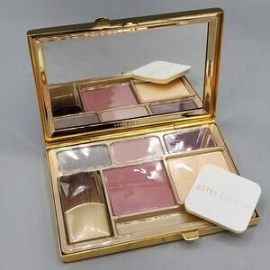 Estée Lauder Pure Color Eyeshadow & Blush Palette Silver Ball Pale Moon Plum Pop